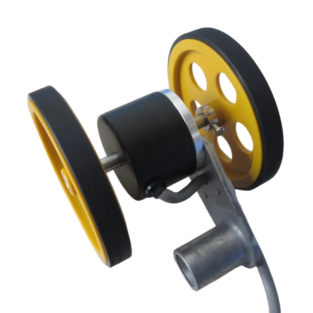 RCC50Y8 300mm Circumference Wheel Encoder 8mm Double-ended Shaft Rotary encoder Linear measuring Optical Incremental Encoder