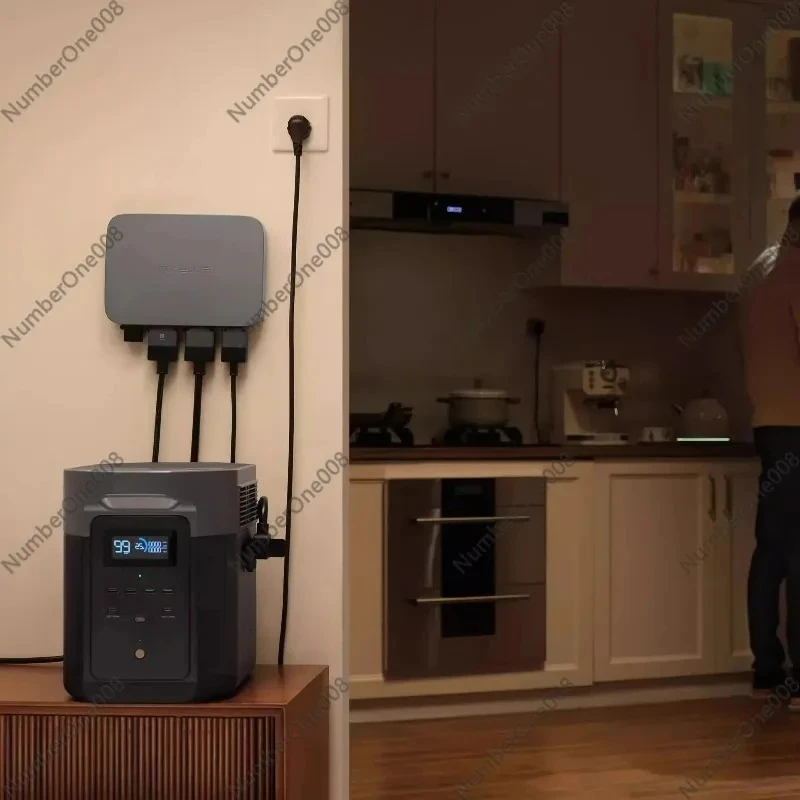 Micro Inverter for Home Solar System, MPPT PowerStream Energy Storage, Portable Power Supply for House Residential Use image 5