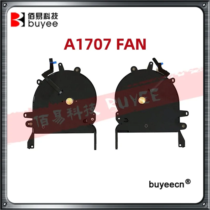 

Original Used For MacBook Pro 15.4" A1707 CPU Cooling Fan Set 2016 2017 Year Left and Right Cooler Fan Kit
