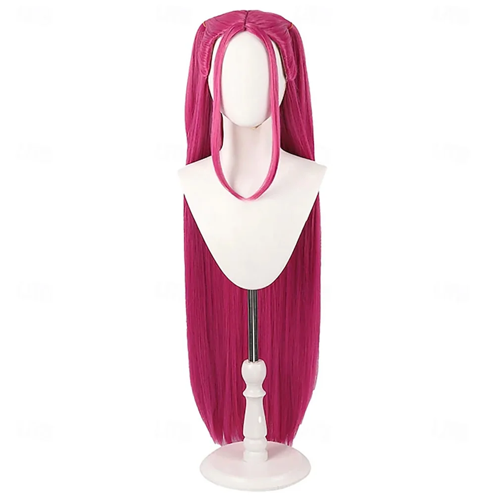 

HAIRJOY Synthetic Hair Demon Hunters Costume Mira Wig Cosplay Wig Anime Wigs Long Straight Hair Accessory for Women