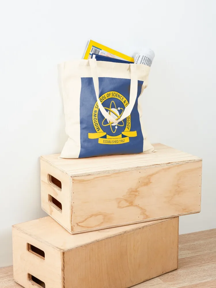 حقيبة حمل مدرسية ميدتاون للعلوم والتكنولوجيا، حقيبة قماشية، حقيبة حمل لطيفة للنساء على الشاطئ