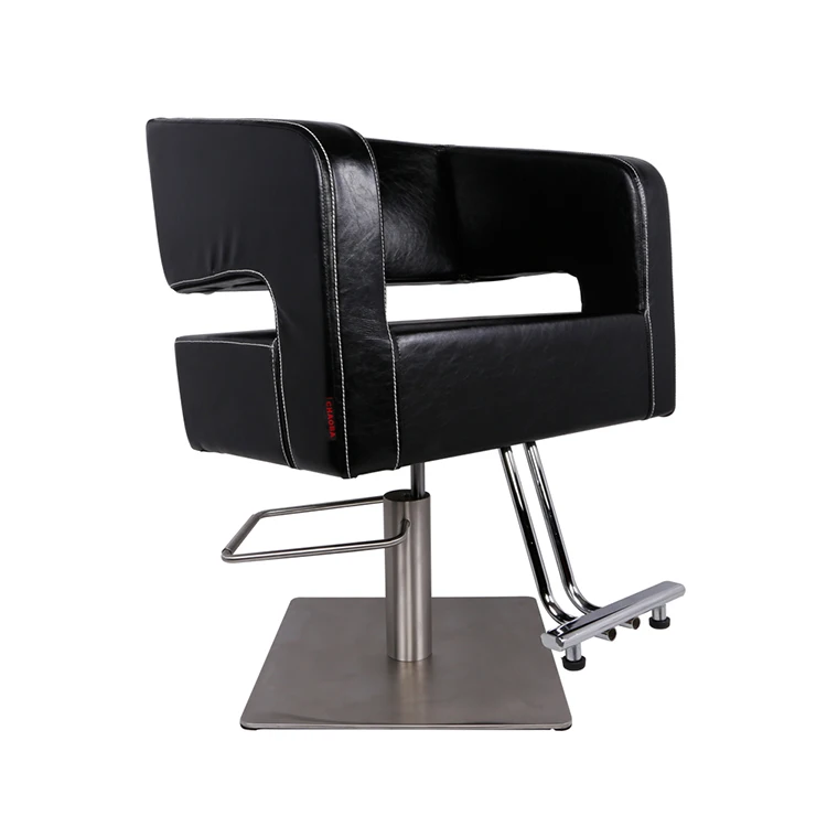 Salon Beauty Hair Barber Chair Stainless Steel Hair Chair Hair Salon Adjustable Ironing And Dyeing Chair