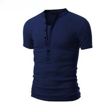 

Men's Summer T-irt V-Ne ort Sve Slim Fit Casual irt for All Seasons Daily Wear Youth Faion Basic Sle