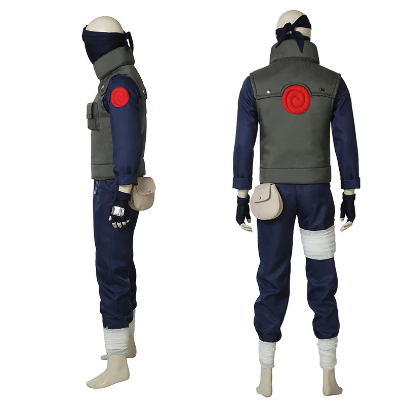 

Какаши Косплей Костюм Куртка Платок Набор Флаг Дерево Какаши Косплей