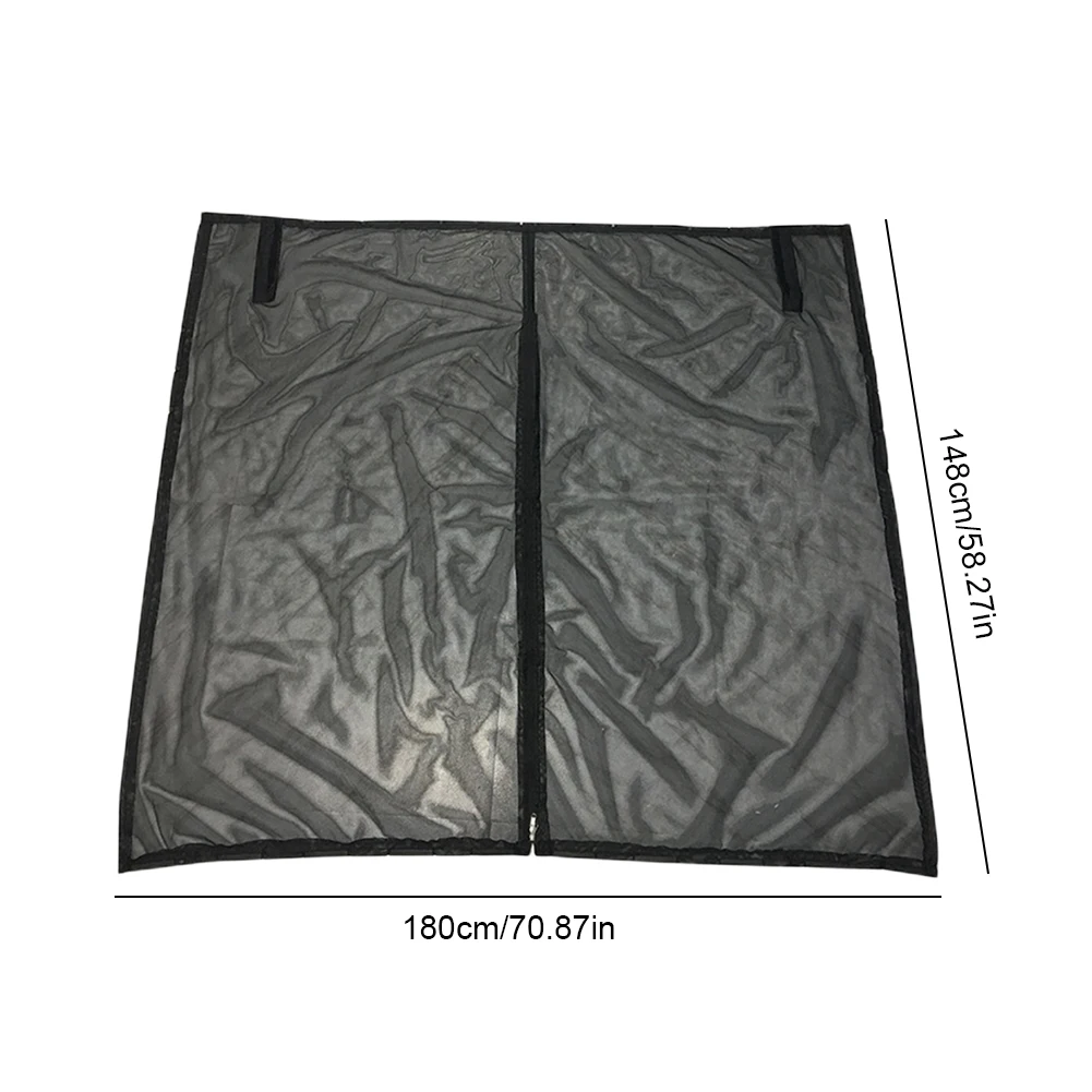 

Car Sunshade Screen Mesh Insect-proof Mesh Curtain UV Protection Car Sunshade Mosquito Net SUV Accessories for Self Driving Tour