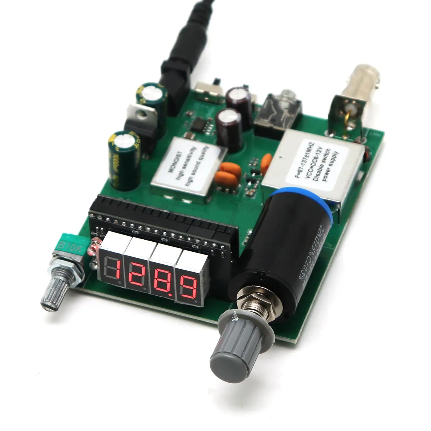 87-138MHz Air Band Radio Receiver AM FM Aviation VHF Scanner W RF Digital Frequency Display For Aircraft Tower Communication