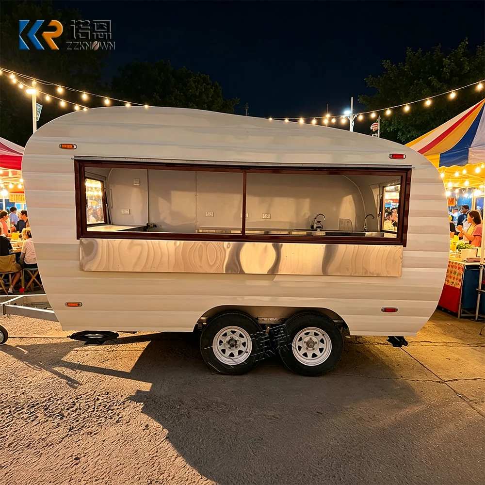 

Food truck Coffee Juice Cocktail Bar Ice Cream Pizza Food Truck Mobile Kitchen Catering Trailer Fully Equipped