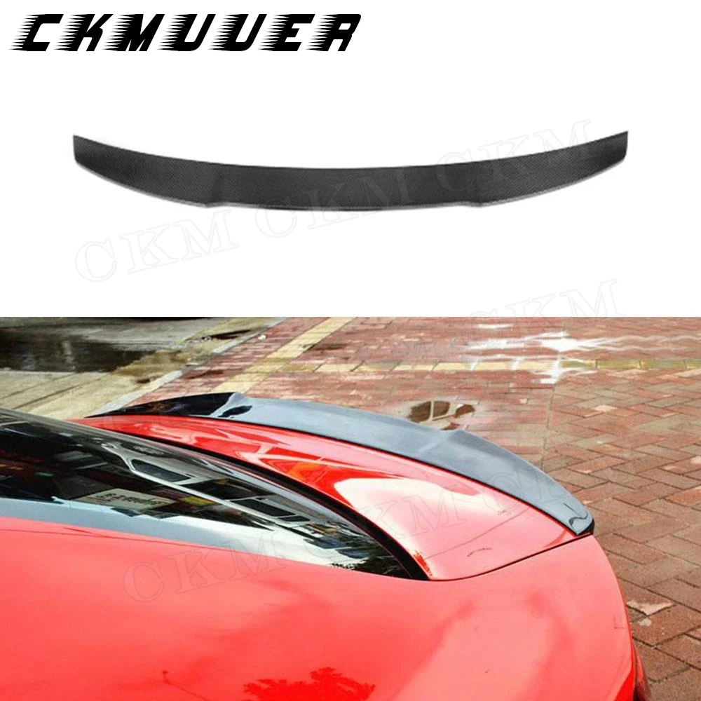 

CKMUUER Carbon Fiber Автомобильный задний спойлер багажника FRP Неокрашенные черные крылья багажника для Audi A3 Sline S3 Sedan 4-дверный 2013-2018