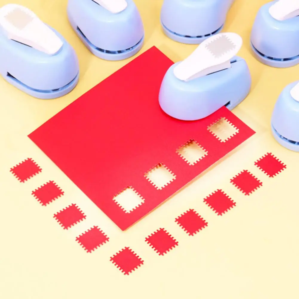 Rectangular Postage Stamp Craft Punch Stamp Embossing Tool for Scrapbooking DIY Card Making Easy to Operate Paper Punch