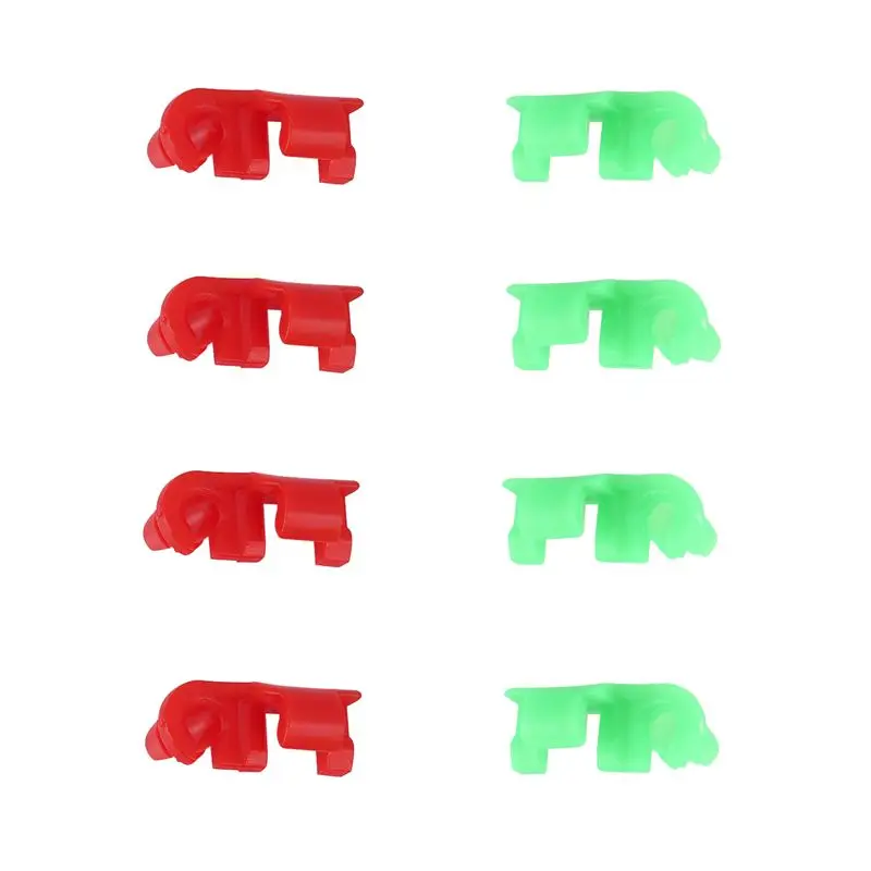 8PCS Tailgate Handle Clip, Lock Rod Clip Replacement For Chevy Silverado 99-09, GMC Sierra 99-09, 88981030, 88981031-X67A