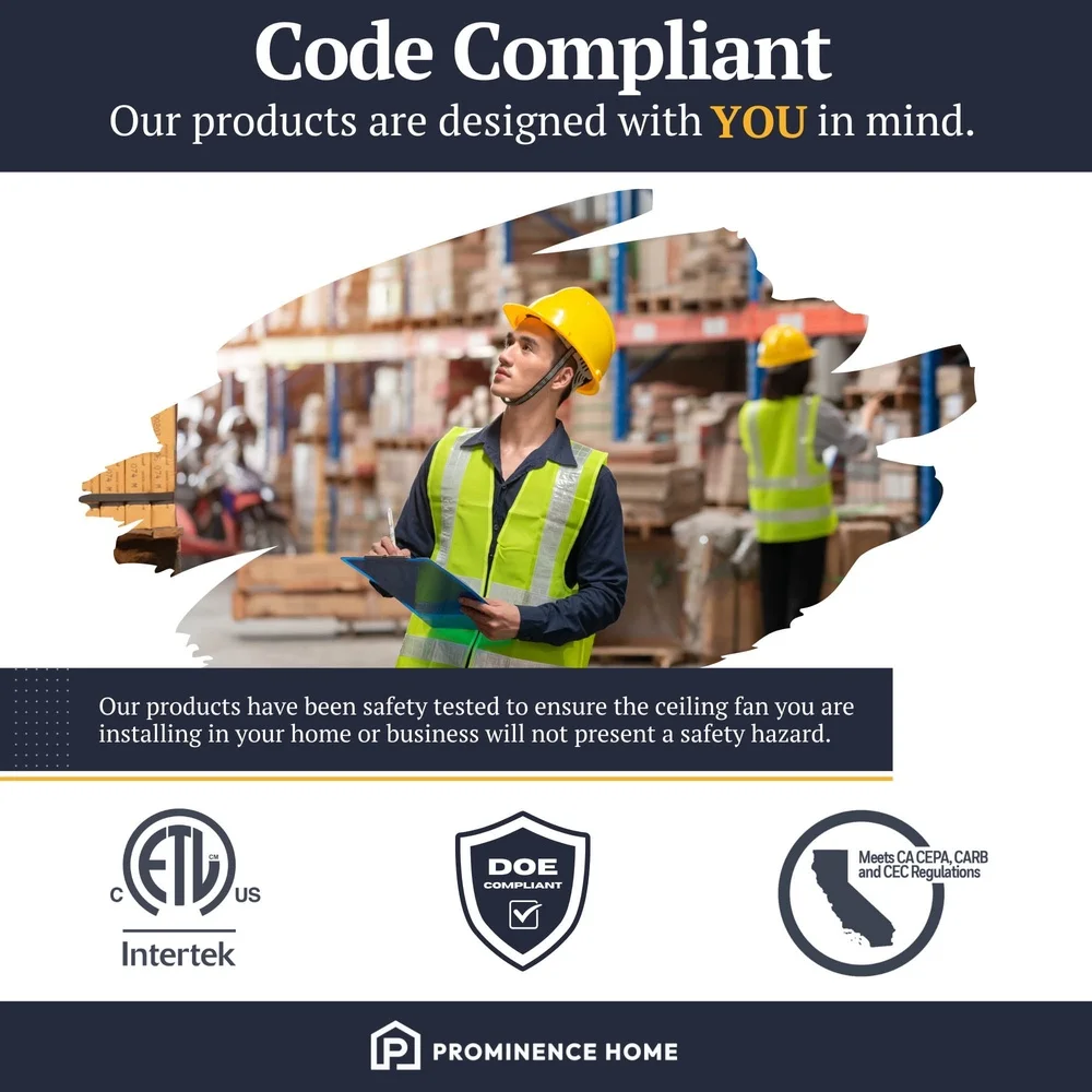 مروحة سقف بيضاء منخفضة المستوى مقاس 28 بوصة من هيرو مع ضوء