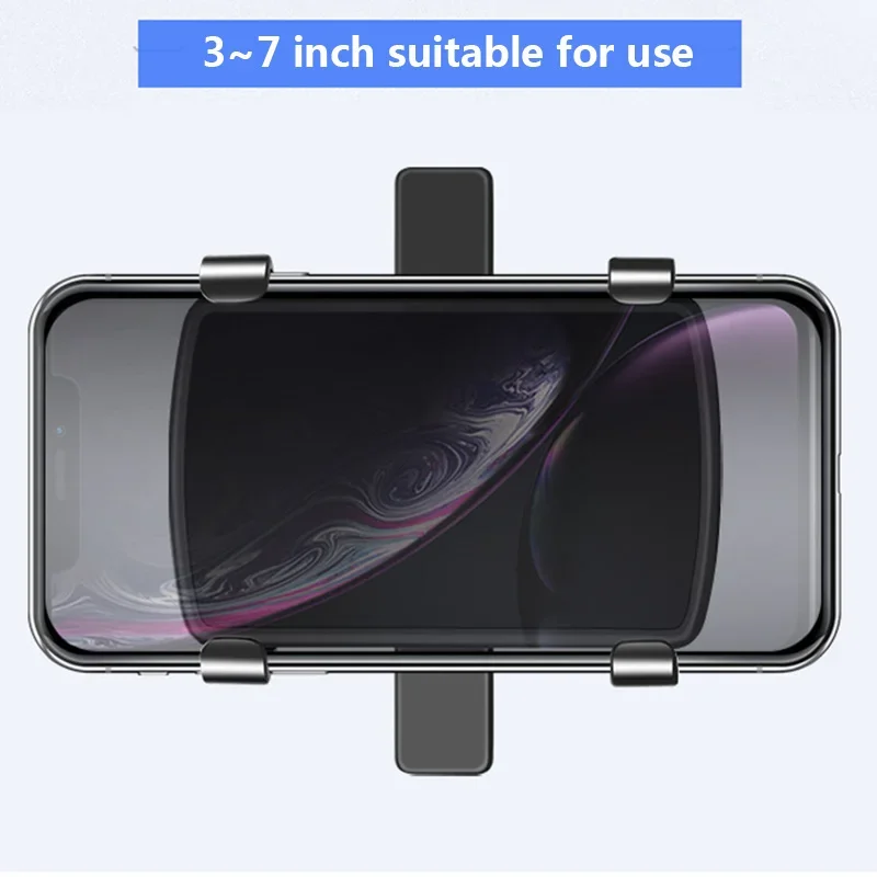 Car Holder Dashboard Mobile Phone Stand Rearview Mirror Center Console Navigation Holder for All Model of 3 To 7 Inches Phones