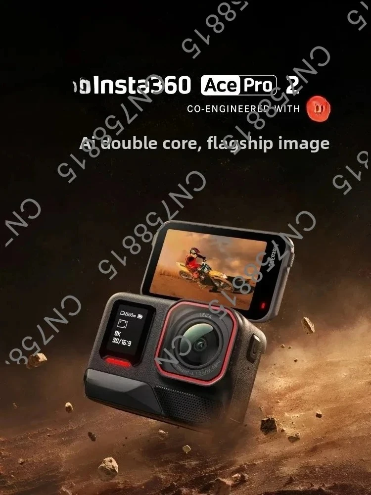 suitable for Insta360/Shadowstone，Anti-shake portable device camera, suitable for fishing and underwater video shooting