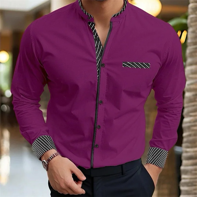 Camisa havaiana masculina impressão 3D, roupa de escritório de negócios, tecido respirável casual, novo estilo, 10 cores, moda, 2024