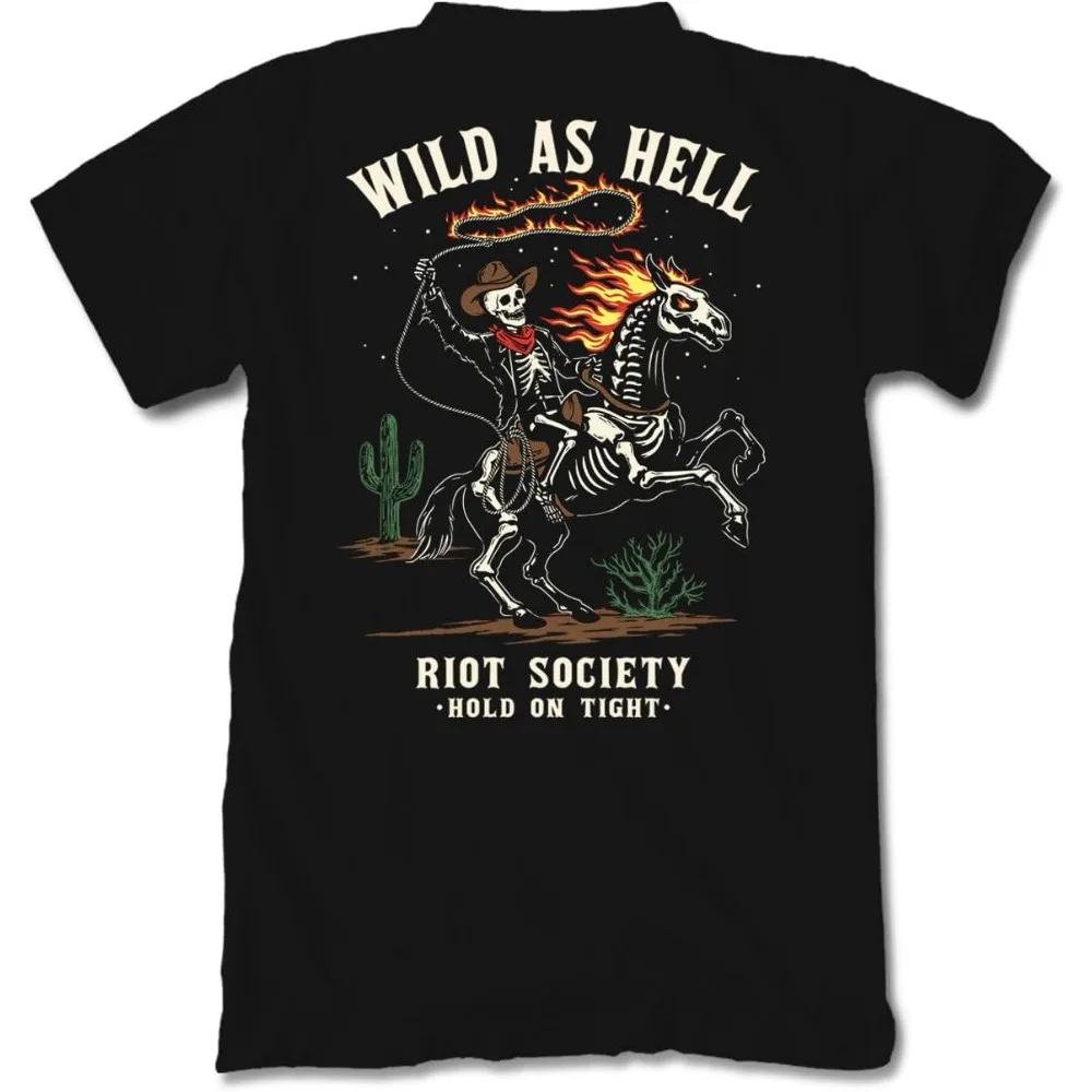 Riot Society Men's Graphic T-Shirt: Panda Donut