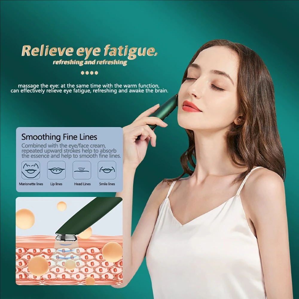 Portable Massage Pen Multi functional Eye Device Anti-Wrinkle Lift Tightening Vibration Eye Beauty Microcurrent Skin Care