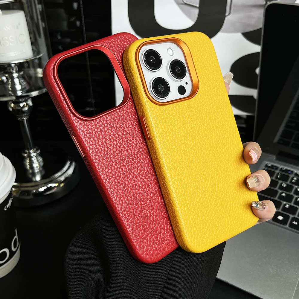 

Luxury Personalised Initials Custom Leather Hard Case For iPhone 15 14 Pro Max 13 12 11 X XS XR 7 8 Plus SE 3 Shockproof Cover