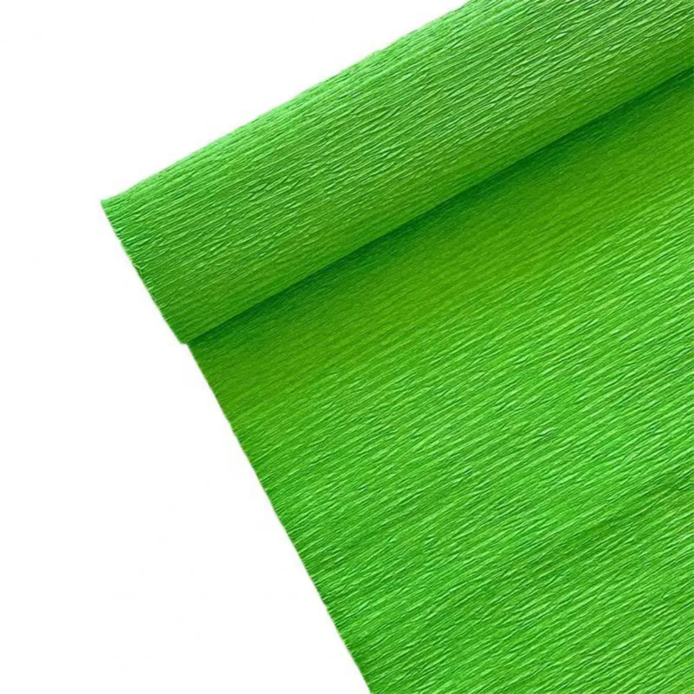 Crepe Paper Thickened Crafts Paper Fade-Resistant DIY Paper Flowers for Art Projects Decorations