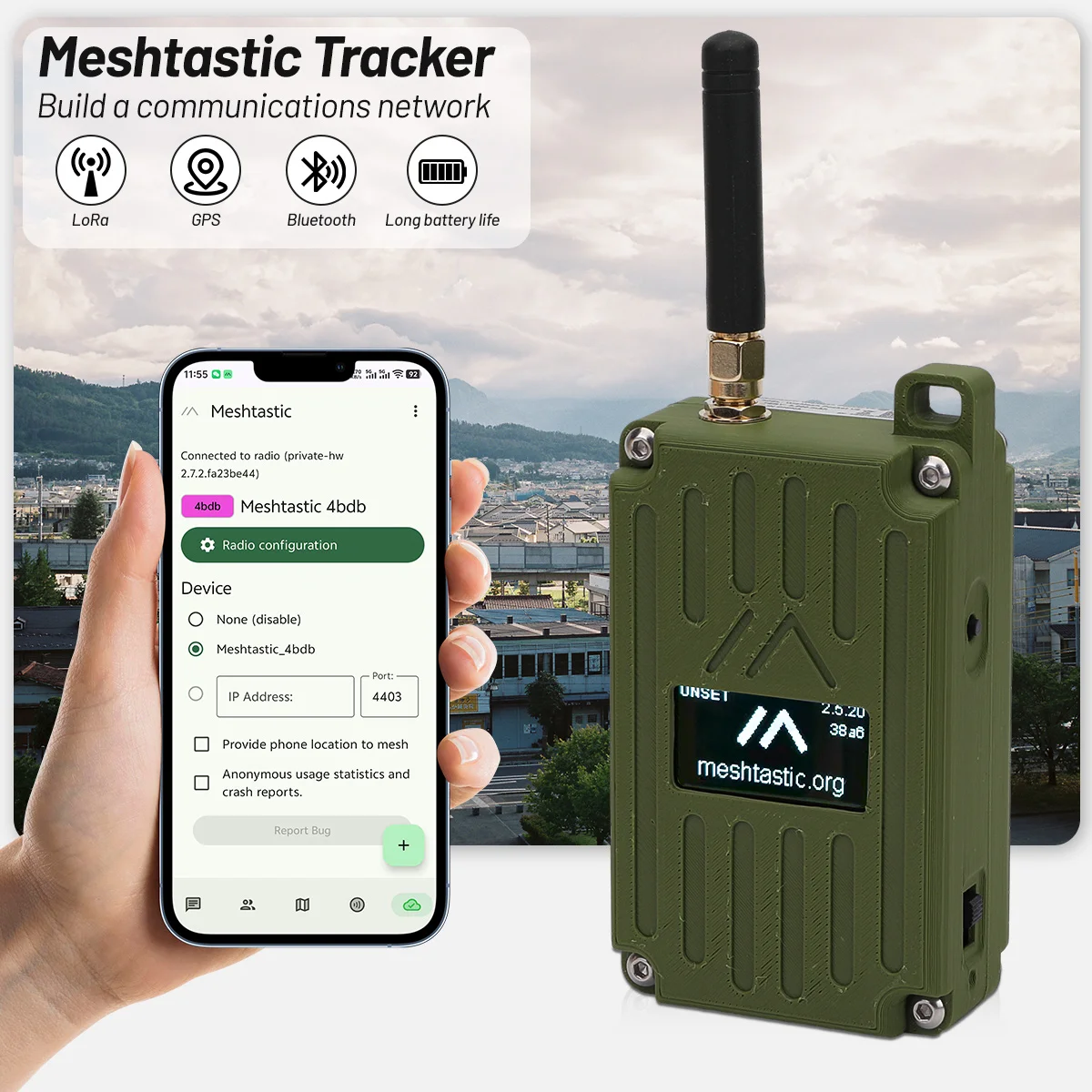 WisMesh Pocket V2 RAK4631 Meshtastic LoRa Mesh Network WisBlock RAK Meshtastic Device LoRa Radios