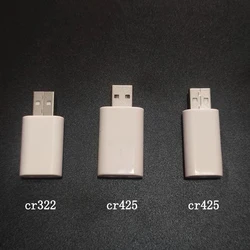 충전식 CR425 CR322 배터리 충전기, 낚시 플로트 배터리 액세서리 J504 용 USB 수트