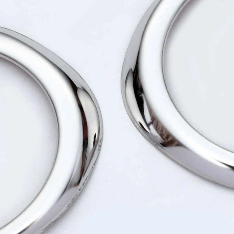 for Toyota Raize A200A/210A Stainless Steel Car Front Fog Lamp Cover Protectors Trim Turn Signal Ring Frame Accessories