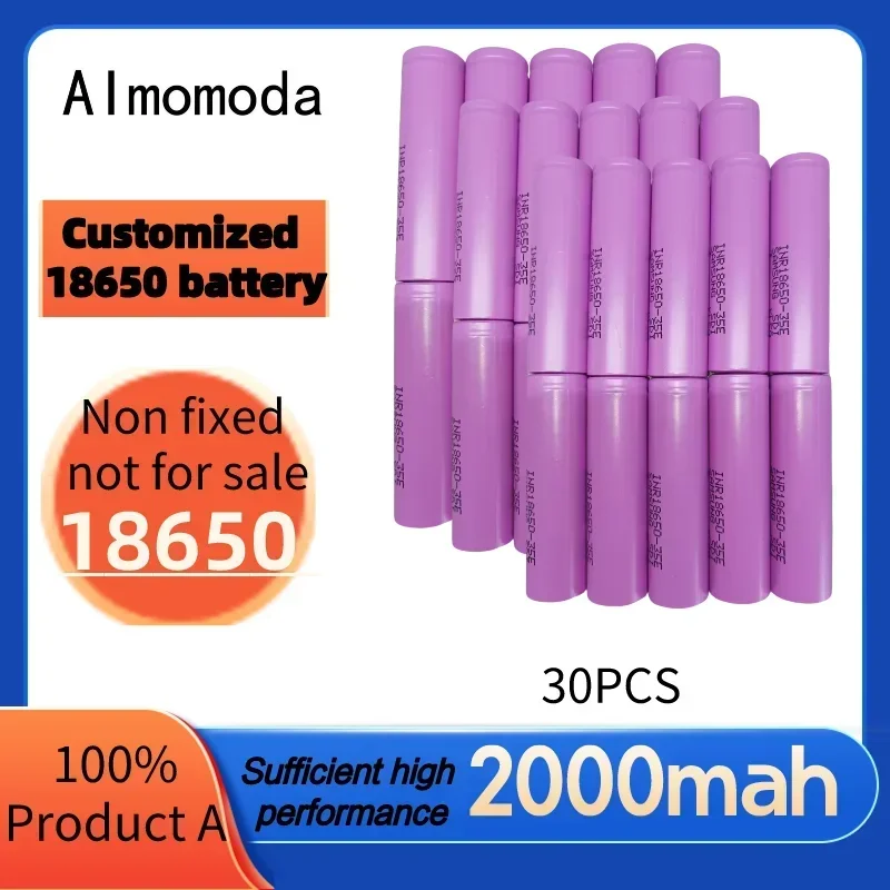 Gratis Verzending Naar Zuid-Korea En Europa. Best Verkopende 3-sterren 18650-35e 3.7v 3500Mah 5c Ontlading 3.7V Lithium-Ion Batterij + Oplader