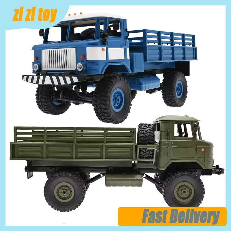 

Naughty Dragon WPL 1:16 Gass B-24 Full Scale 2.4G Simulation Retro Russian Military Truck GAZ-66V Remote Control Vehicle