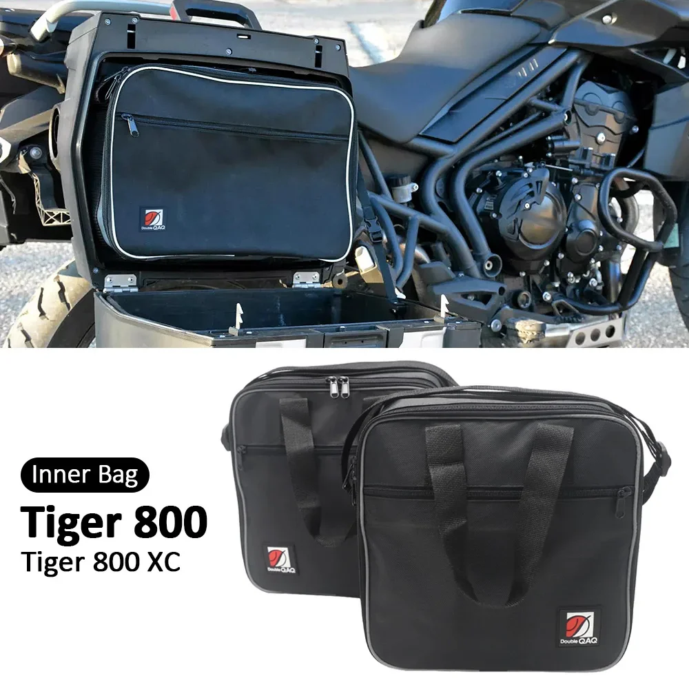 

Motorcycle Accessories Black Luggage Side Case Inner Bag For Tiger800 TIGER800 Tiger 800 XC Pannier Liner Bags