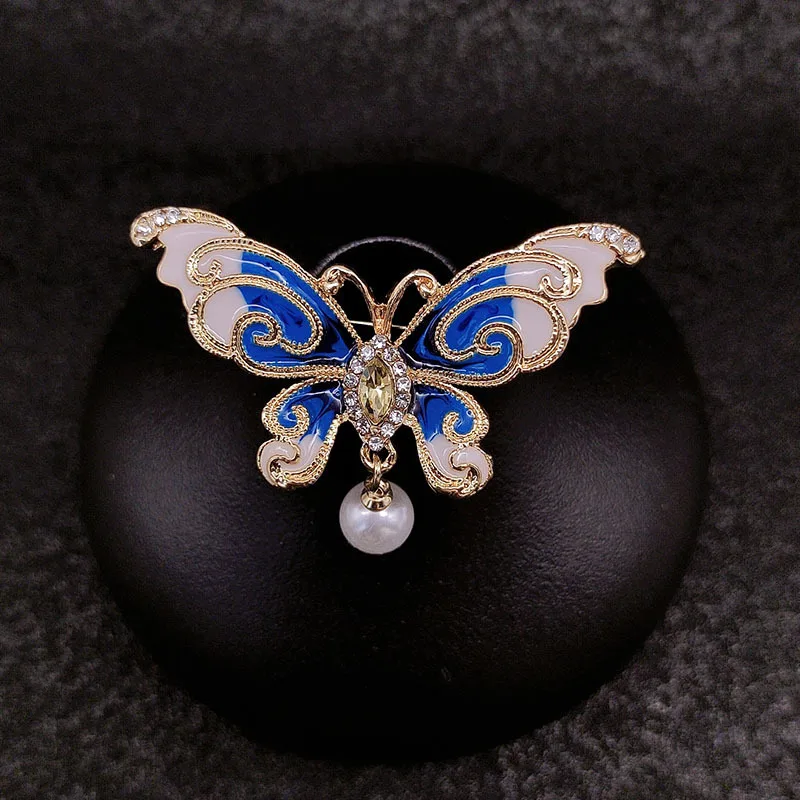 

Высококачественные нишевые модные броши-бабочки с эмалью и женские аксессуары, высококачественные броши