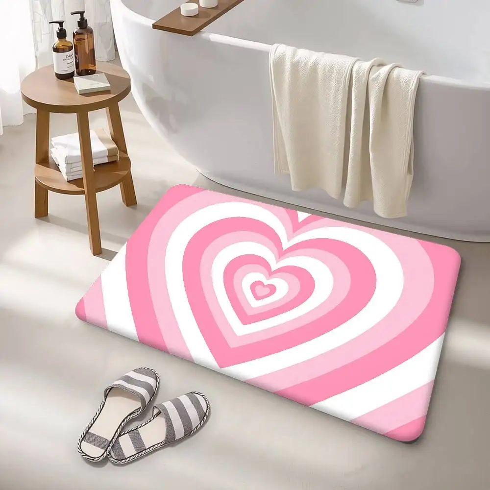 Sweat-heart Stars Top Grade Hazy Feeling Door Mat Washable Non-Slip Living Room Sofa Chairs Area Mat Kitchen Toilet Rug