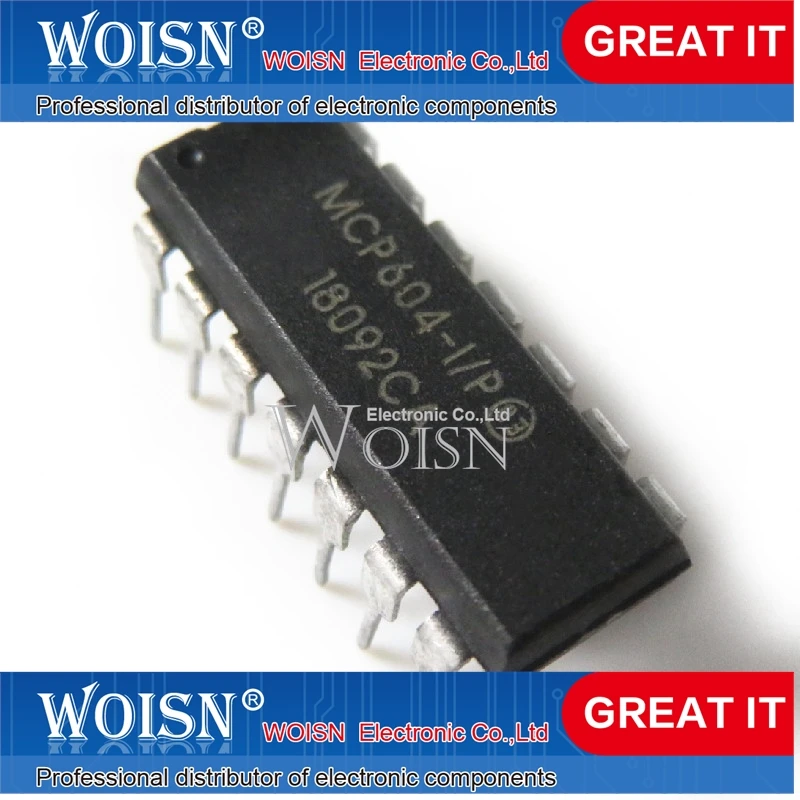 1-5-10pcs MCP604-I/P MCP604 Price discounts Spot supply