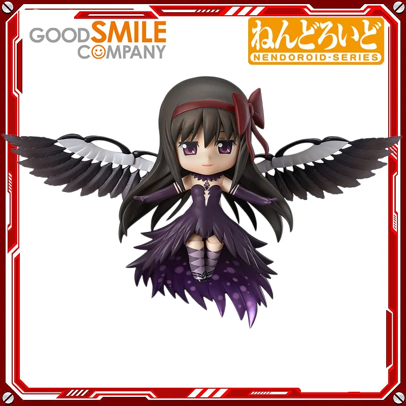 

Оригинальная хорошая улыбка GSC 456 Nendoroid Puella Magi Madoka Magica the Movie: Rebellion Devil Homura, аниме-фигурка, экшн-модель, игрушки