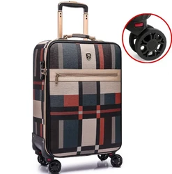 Valise de voyage à roulettes pour hommes, sac à bagages à roulettes, valise Spinner, sac de voyage d'affaires, sacs à roulettes, 24 pouces