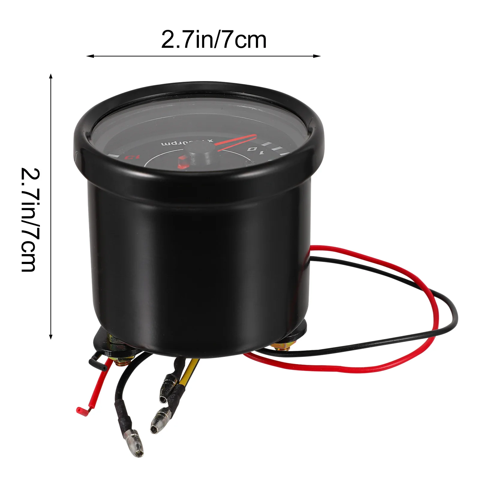عداد سرعة الدوران للدراجات النارية عداد السرعة الرقمي تعديل مقياس الدراجة القرن 13000 شاشة LED فعالة وعملية