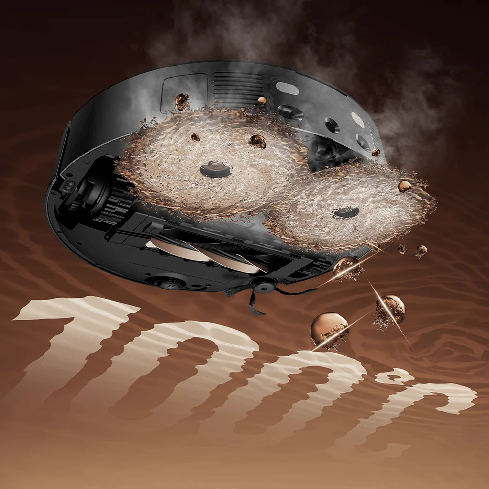 Dreame Dreame X50S Pro Ultra Black مكنسة كهربائية روبوتية الكل في واحد