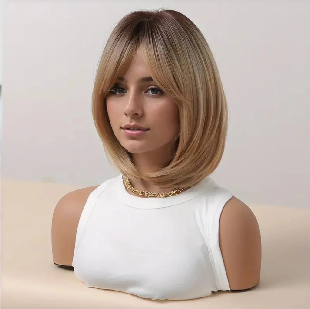 Рисунок 5 - Европейский красивый женский парик с короткими волнами