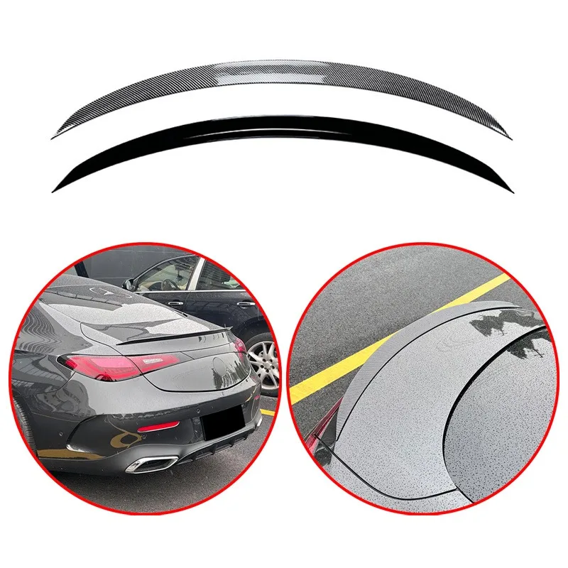 For Mercedes Benz 2024+ CLE C236 Coupe CLE260 300 CLE53 AMG Style Rear Trunk Spoiler Wing Lip By High Quality ABS