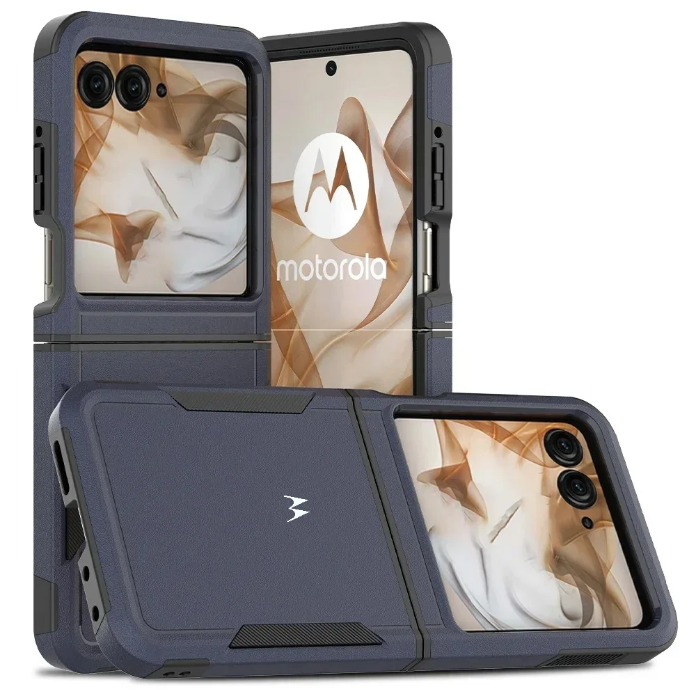 Rugged Armor OTT-BOX Defender Phone Case For Motorola Razr 70 60 50 Razr 2026 2025 2024 PC+TPU Original Shockproof Protect Cover