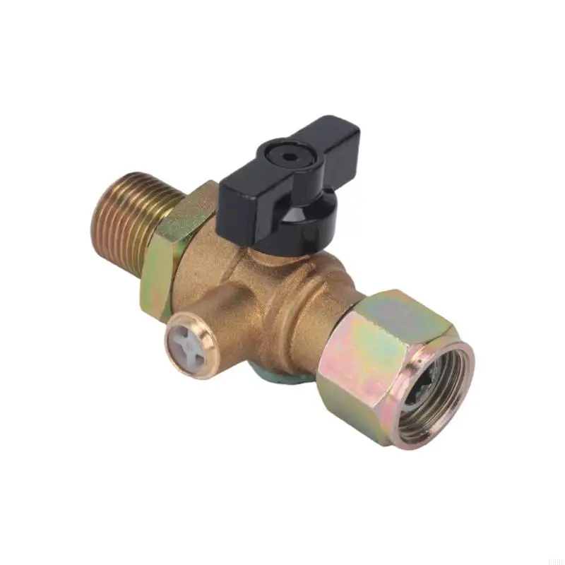 D5BE Trailer Front Wheel Brake Air Shutoff Valves with Threaded End