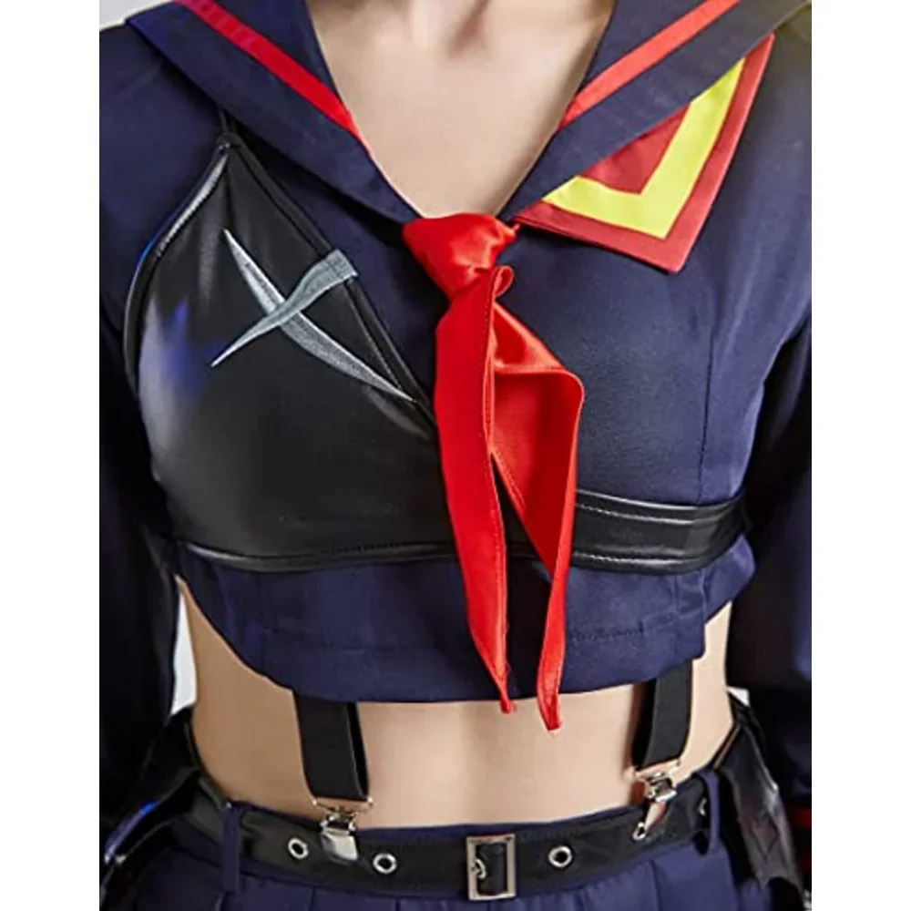 KILL La KILL Cosplay Ryuko Matoi przebranie na karnawał sukienka dla dziewczynek na imprezę Halloween karnawał Cosplay lat przebranie na karnawał