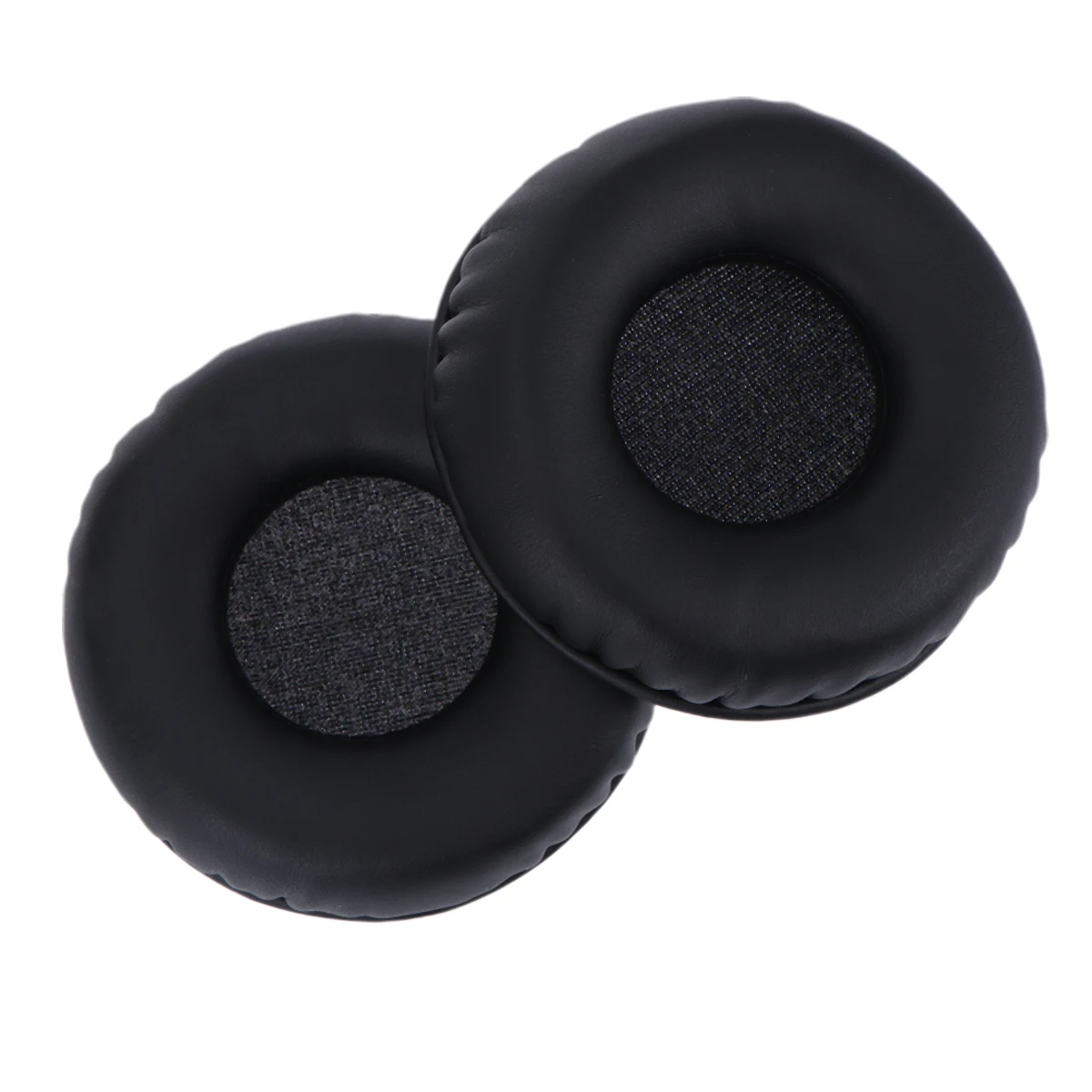 

Headphone Ear Pads 75mm Outer 32mm Inner 17mm Thick Durable PU Bass Boost Compatible K518 K518DJ K518LE MDR NC6