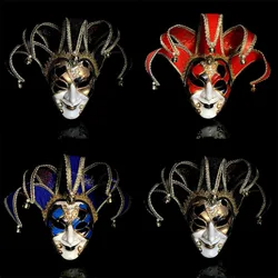 Halloween Clown Party Props Venetian Mask for Women and Men