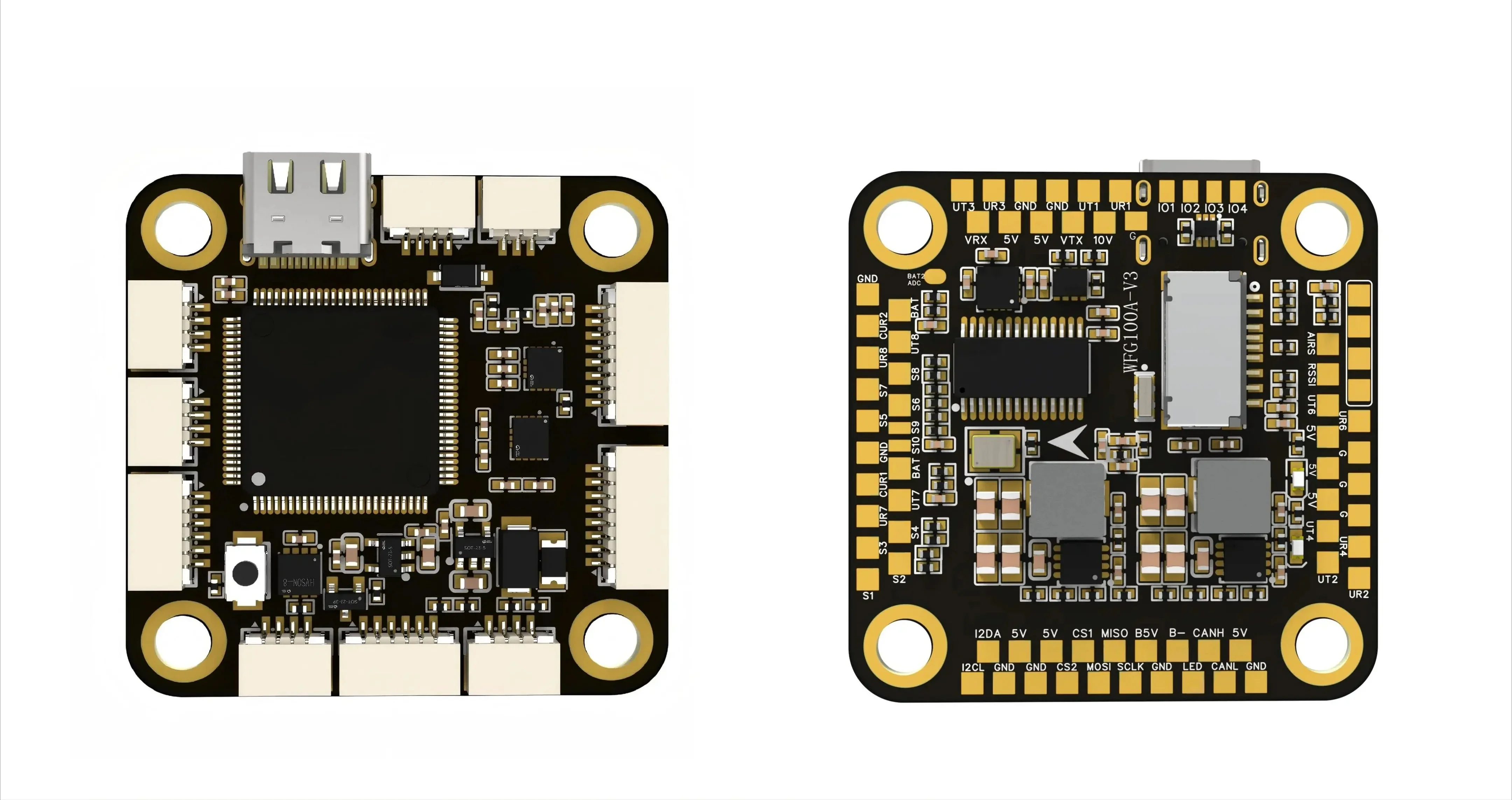 WFG100 Open Source RC Flight Controller