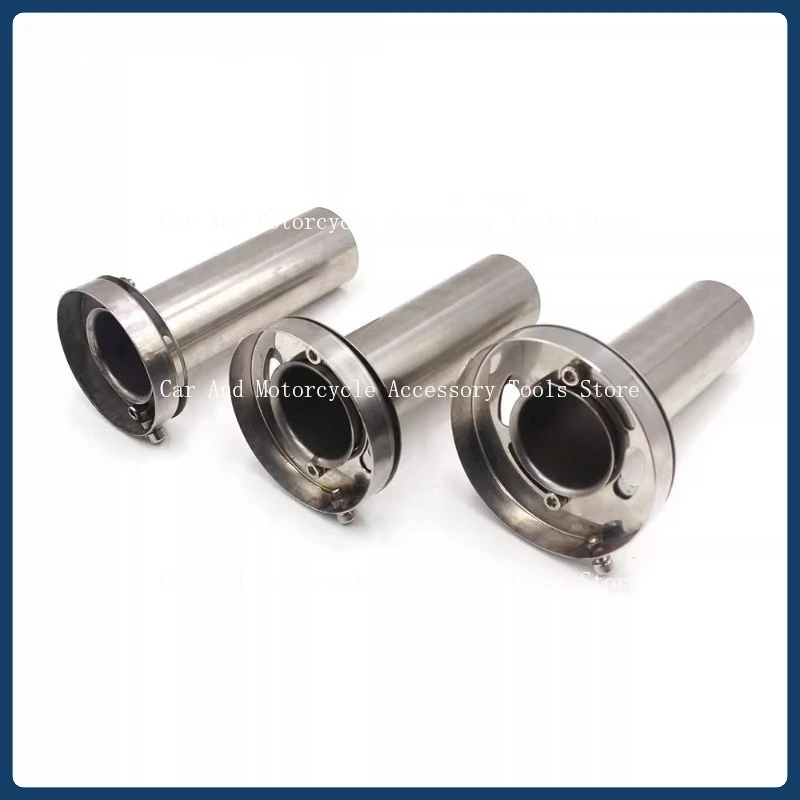 

Модификация автомобиля, регулируемая выхлопная труба, небольшой глушитель из нержавеющей стали, 3,5/4/4,5 дюйма