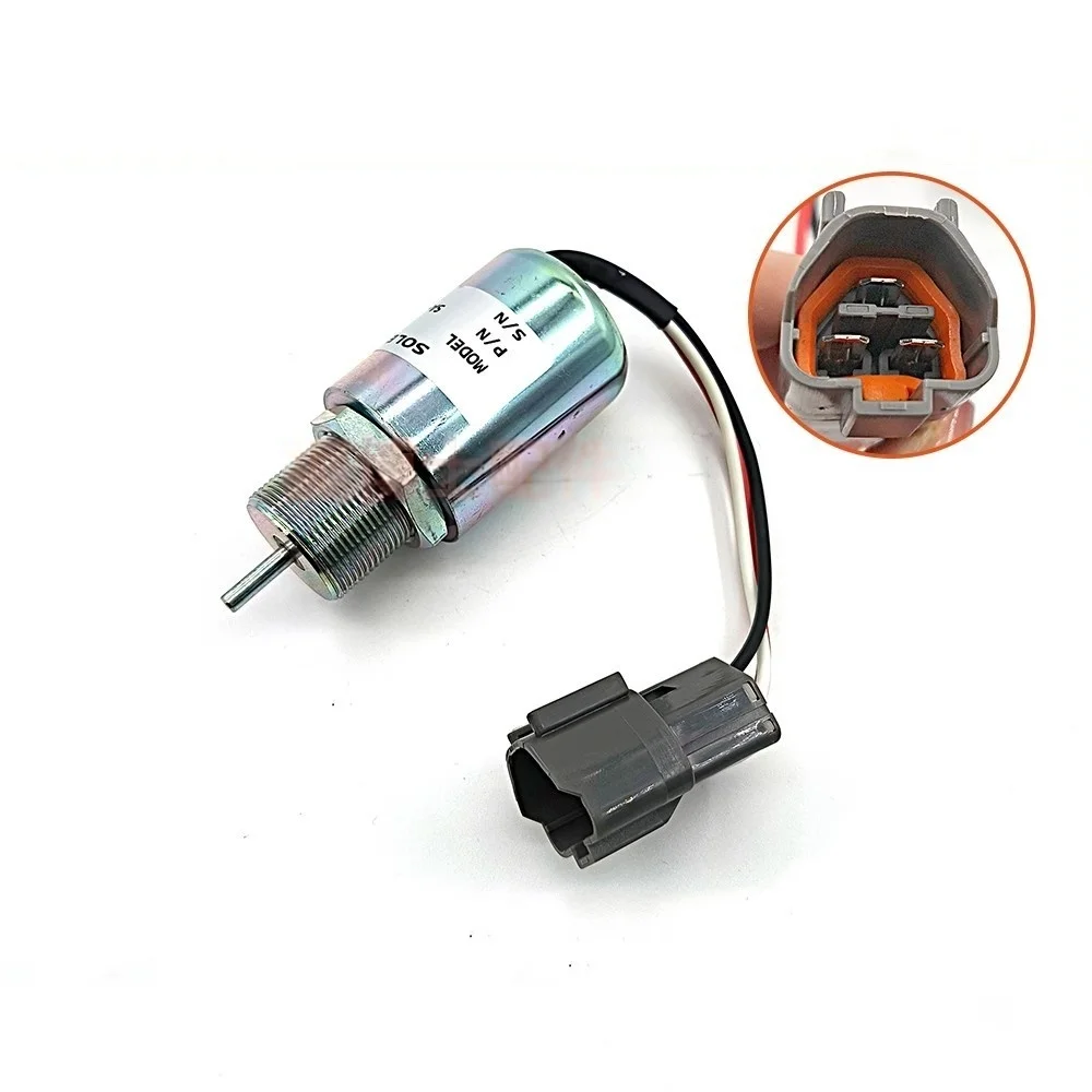 SA-3725 산업용 정지 전자석 오일 차단 솔레노이드 밸브 12V/24V Flameout 컨트롤러 스위치 30A87-20404