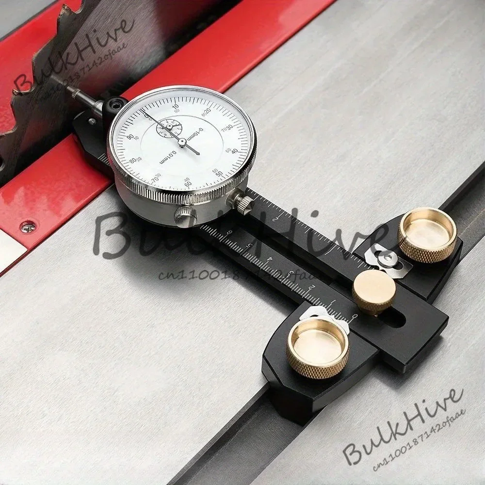 

Индикатор циферблата настольной пилы, коррекция параллелизма, регулируемый датчик выравнивания из алюминиевого сплава с инструментами для выравнивания