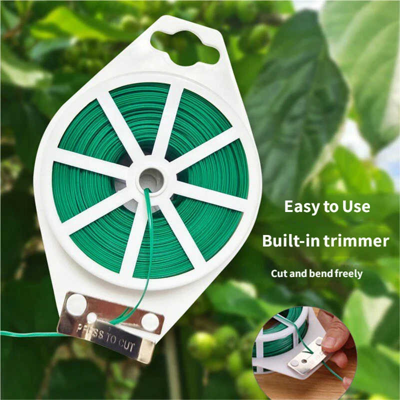 Horticultural zip tie 50m 100m anti weathering and corrosion-resistant garden zip tie bracket, vine wrapped and fixed wire tie