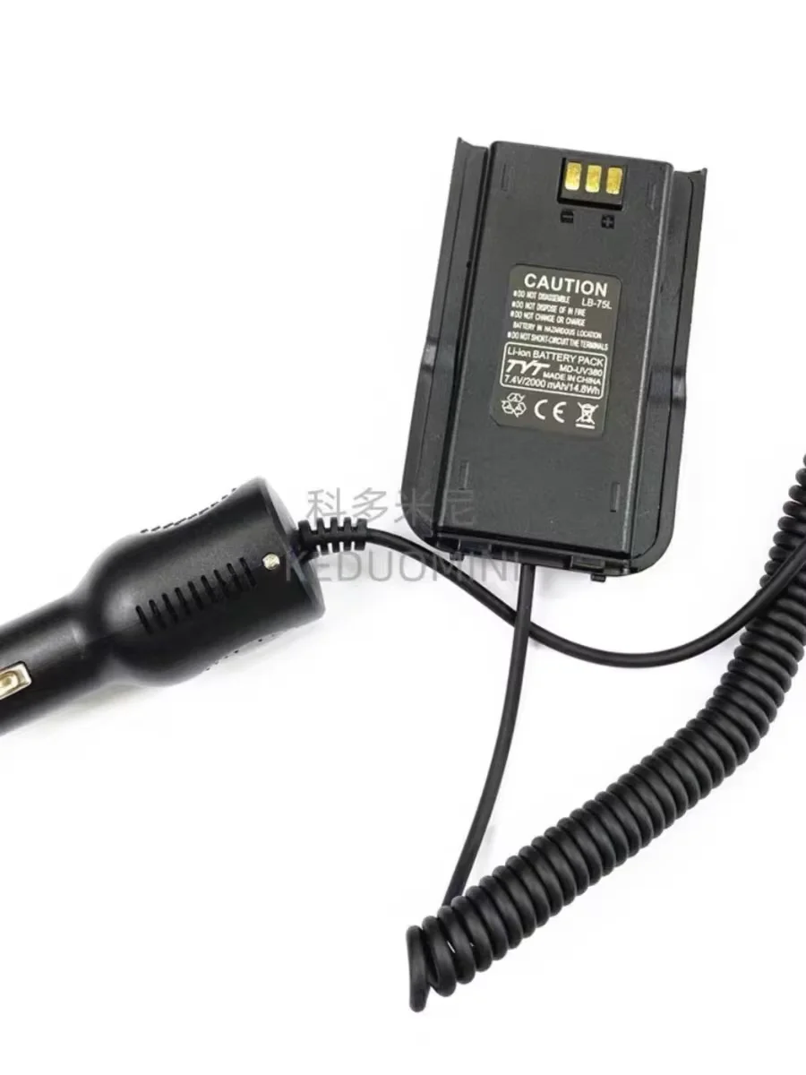 Зарядное устройство-эмулятор аккумулятора TYT для раций RT3, MD 380, 380 UV DMR, аксессуары для двухсторонних радиостанций и КВ-трансиверов HAM