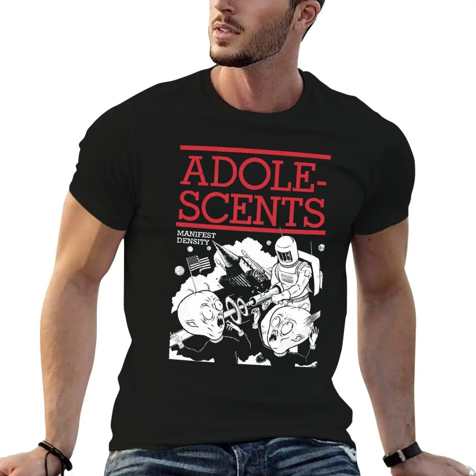 

Adolescents band Classic T-Shirt t shirt man casual man t shirt summer man t shirts graphic T-shirt