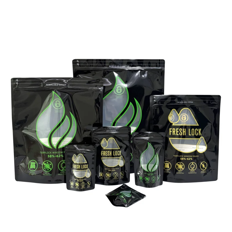 

Tobacco Cigar Moisture Bag Portable Travel Control Maintenance Bag Waterproof Anti-Odor Heat Seal Storage Bag 3.5 Mylar